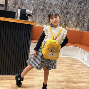 New Cute <strong>Cartoon</strong> <strong>Cartoon</strong> kindergarten <strong>backpack</strong> for boys and girls aged 2-5 cute <strong>canvas</strong> children's <strong>backpack</strong> for early education - Product Image 4
