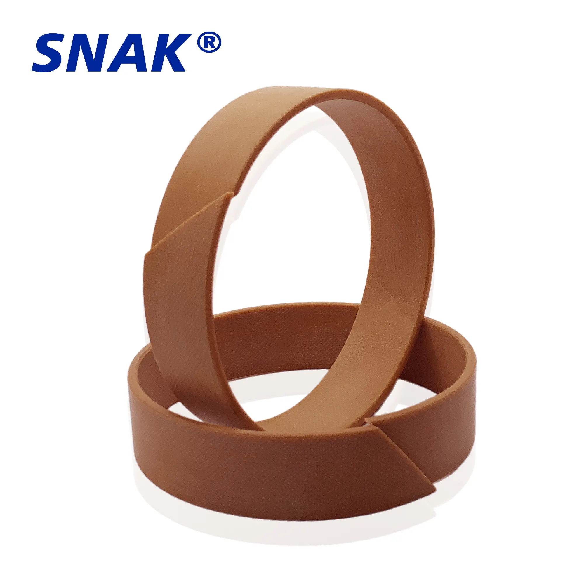 SNAK फैक्टरी PTFE + कांस्य गाइड टेप अंगूठी सील के लिए हाइड्रोलिक सिलेंडर Phenolic कपड़े पहनने की अंगूठी