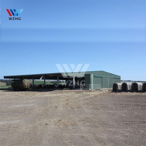 Costruzione di un magazzino temporaneo per una struttura in acciaio impermeabile leggero magazzino in un'officina meccanica - Product Image 2