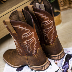 <span class=keywords><strong>Bottes</strong></span> de cowboy pour hommes très vendues, fabrication sur mesure, <span class=keywords><strong>cuir</strong></span> de vachette de haute qualité, <span class=keywords><strong>bottes</strong></span> de cowboy western, nouveau style, chaussures pour hommes - Product Image 4