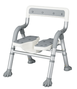 Chaise de douche murale pliante en acier inoxydable Chaise de douche de salle de bain pour femmes enceintes âgées et handicapées - Product Image 4
