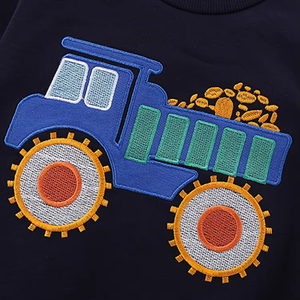 Conjunto de Suéter de Invierno para Niños, Conjunto de Sudadera con Capucha para Niños, Nuevo y Más Vendido de Otoño e Invierno, Patrón Bordado Personalizado, <span class=keywords><strong>Ropa</strong></span> Deportiva para Niños - Product Image 3