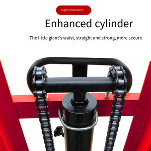 Chariot élévateur manuel hydraulique de haute qualité de YCMG pour 500 kg 1000kg 1500kg 2000kg 1.6m 1.8m 2m 4m - Product Image 5