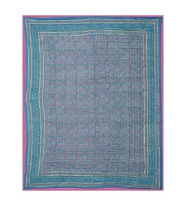 ผ้านวมผ้าฝ้ายเย็บปะติดแบบกลับได้ทำด้วยมือสไตล์โบฮีเมียนผ้าคลุมเตียงพิมพ์ลายบ้านสถานที่ศักดิ์สิทธิ์ - Product Image 3