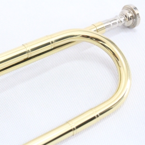 Trompeta de China Barata, Trompeta Lacada en Oro, Instrumento Musical con Tono Bb - Product Image 3