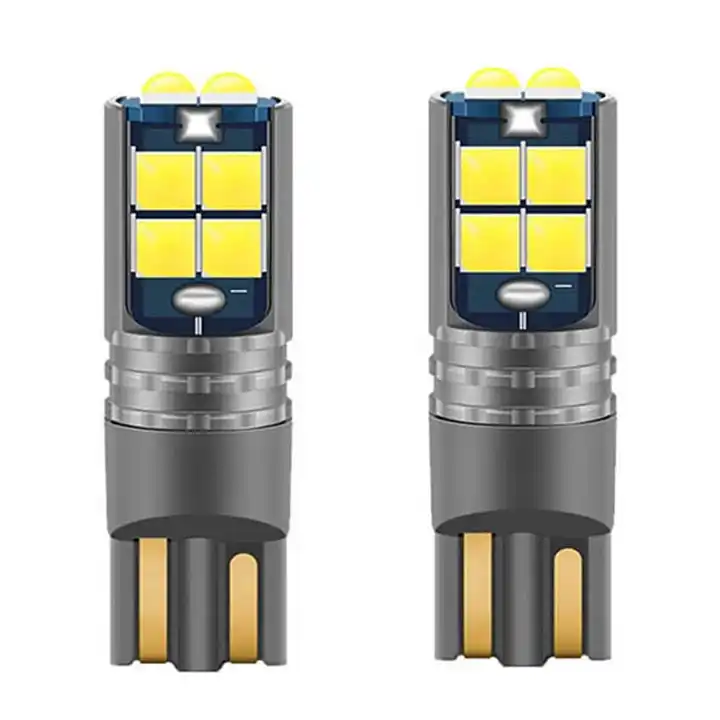 Multi Color Auto Car Led Light Bulbs T10 3030 10smd W5w 194 192 168 License  Plate Clearance Door Width Indicator Lamp 12V - Buy Multi Color Auto Car Led  Light Bulbs T10
