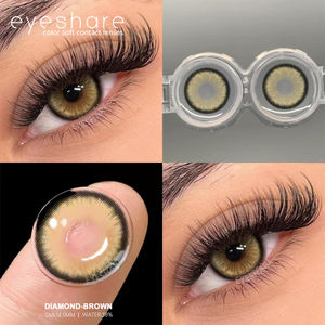 Lentilles de <span class=keywords><strong>contact</strong></span> cosmétiques Eyeshare jetables annuelles, couleur bleue, 1 paire, effet <span class=keywords><strong>Sharingan</strong></span> - Product Image 2