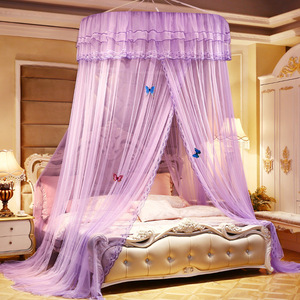 Jaring nyamuk tempat tidur anak perempuan, jaring nyamuk romantis, tempat tidur bulat, kanopi untuk kamar anak perempuan - Product Image 6