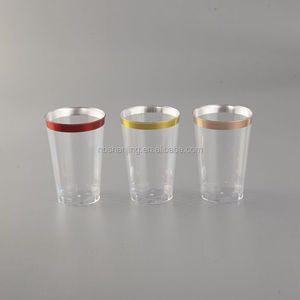 Gobelets de fête en plastique <span class=keywords><strong>colorés</strong></span> jetables, <span class=keywords><strong>verres</strong></span> <span class=keywords><strong>à</strong></span> <span class=keywords><strong>vin</strong></span> jetables incassables réutilisables de 12oz pour fête de mariage - Product Image 3