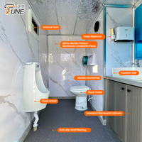 Remorque Toilettes Mobiles de Luxe à 2 Postes pour Yachts de Luxe et Clubs – Fournisseur Professionnel de Salles de Bain Mobiles en Gros