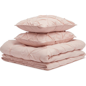 Bộ chăn ga gối đệm cao cấp thiết kế đẹp mắt, họa tiết hoa xếp ly, chất liệu polyester, dùng được quanh năm - Product Image 4