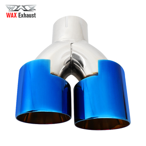 Embouts d'échappement arrière doubles pour Range Rover Planting Muffler Tail Pipe Titanium Exhaust Tip Universal Exhaust Tips - Product Image 5