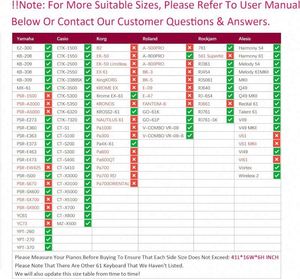 Fábrica BSCI, Venta al por Mayor BSCI, Teclado Electrónico de 76 Teclas, Órgano Electrónico, Estuche para Teclado de Piano Eléctrico de 76 Teclas, Funda Blanda - Product Image 6