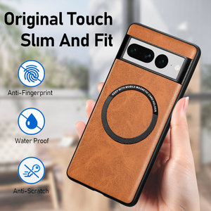 Étui de Téléphone Professionnel Mince en Cuir PU et TPU Magnétique Doux au Toucher Compatible avec la Recharge Sans Fil pour Google <span class=keywords><strong>Pixel</strong></span> <span class=keywords><strong>6</strong></span> 7 Pro - Product Image 5