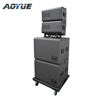 Système de sonorisation professionnel DJ KA10/KA21, enceintes 10 pouces/21 pouces, basses profondes, vibration, étanches, revêtement polyuréthane.