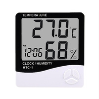 Thermomètre numérique et hygromètre, contrôleur de température, hygromètre, thermomètre avec écran LCD
