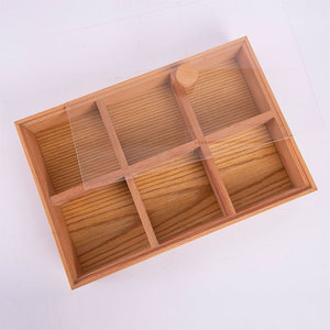 Precios Admirables al por Mayor: Bandeja Hexagonal Geométrica de Madera de Haya, Cajas Personalizadas para Aperitivos - Product Image 2