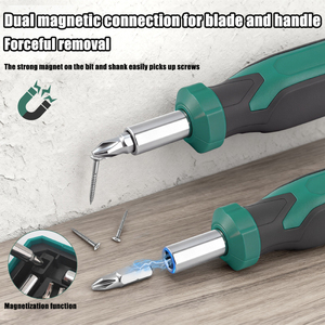 Juego de 40 Llaves de Trinquete Dobles con Juego de Puntas para Destornillador, Estuche Rígido, Caja de Herramientas para Reparaciones Automotrices - Product Image 4