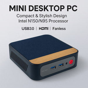 Máy tính để bàn nhỏ <span class=keywords><strong>PC</strong></span> với Intel N150/N100/N95, 8GB/16GB Ram, 256GB/512GB SSD, nhỏ gọn không quạt thiết kế cho văn phòng và nhà - Product Image 2