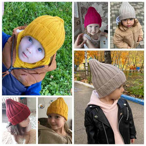 Fabricante <span class=keywords><strong>profesional</strong></span> Beanie Infant Hat Custom Kids Beanie Otoño Invierno Crochet Baby Hat - Product Image 2