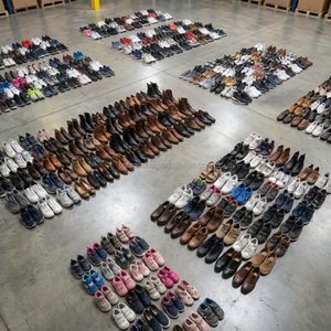 Sepatu Kulit Bekas Grosir Campuran Premium Berkualitas Tinggi Pasokan Langsung Pabrik Afrika Sepatu Bale Karung Kg - Product Image 1