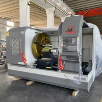 Tour CNC de haute précision Shenzhong 6163/6180/611006/61125, grande machine-outil horizontale, vente directe d'usine