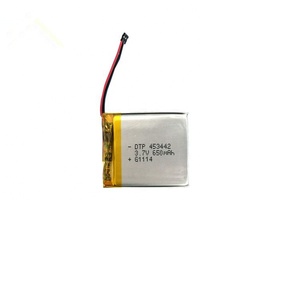 Hotsale personnalisé 3.7V Batteries Lithium ion rechargeables Pack Batteries Lithium polymère batterie Lipo 453445 3.7V 650mAh - Product Image 2