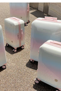 2026 뜨거운 판매 수하물 TSA 잠금 복근 PC 수하물과 함께 여행 가방 출장 여행 가방 수행 - Product Image 2