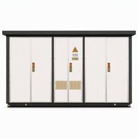 Subestación Compacta Prefabricada de Tipo Contenedor para Exteriores, Trifásica/Monofásica, 60Hz, Sumergida en Aceite, 10kV/400V, SHENG HUA YB, Henan