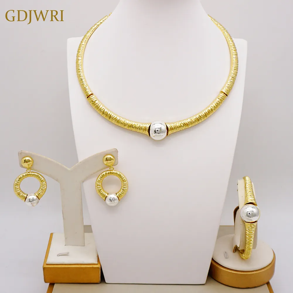 GDJWRI-accesorios RC11 para mujer, disfraz de china con pendientes reales chapados en oro de 18k, joyería 2022