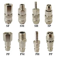 Norme européenne pour les raccords de tuyaux d'air, accessoires de compresseur, connecteur rapide pneumatique, raccord de déconnexion