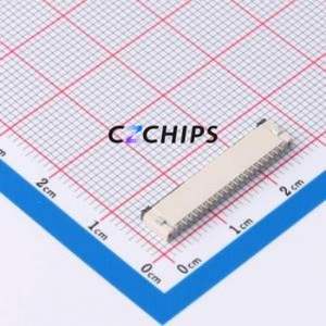 FPC-1.0FX-20PWCR-H20 FFC/FPC Connector SMD,P=1mm,Horizontal Mount Connector Flip Cover Type Bottom Contact 20P 1mm - Product Image 2