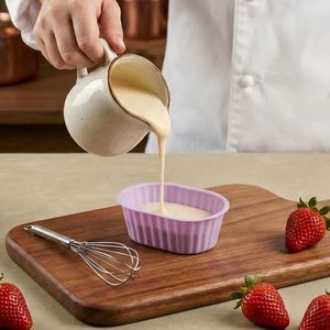 BPA-Free Reusable Eco-Friendly Silicone Muffin Liners & <b>Cupcake</b> Holder Standard Size Dishwasher Safe - Product Image 4