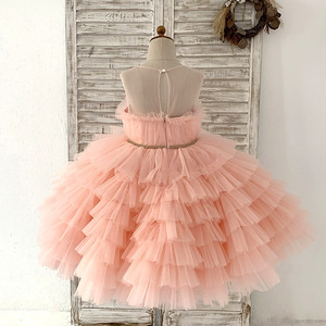 Représentations de piano et sorties de printemps robe tutu de princesse décontractée assortie en <span class=keywords><strong>famille</strong></span> pour petites filles - Product Image 5