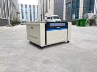 Machine de gravure/découpe laser CO2 4060 60W/40W refroidie par eau, automatique, haute sécurité, économie d'énergie, épaisseur réglable 1