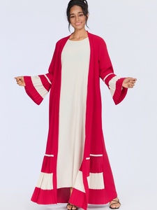 Roupão Muçulmano de Moda Novo para o Oriente Médio, <span class=keywords><strong>Cardigan</strong></span> de Manga Longa, Vestido Respirável - Product Image 3