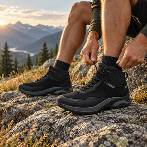 Chaussures de randonnée imperméables pour hommes de haute qualité, vente en gros d'usine, chaussures de randonnée et de course tout-terrain - Product Image 5