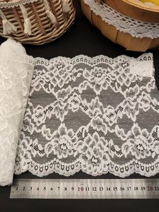 Eco-friendly Elastic <strong>Stretchable</strong> Silk <strong>Lace</strong> Floral and Animal Pattern Fancy Knitted <strong>Fabric</strong>, Soft Clothing Accessories - Product Image 1