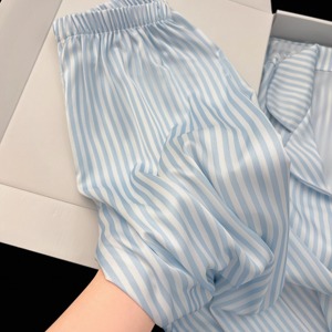 <span class=keywords><strong>Pigiama</strong></span> <span class=keywords><strong>da</strong></span> <span class=keywords><strong>Donna</strong></span> in Bambù, Set Due Pezzi Estivo Stampato, <span class=keywords><strong>Pigiama</strong></span> a Maniche Lunghe, Abbigliamento <span class=keywords><strong>da</strong></span> Notte Personalizzato per <span class=keywords><strong>Donna</strong></span> - Product Image 2