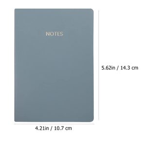 Cuadernos Personalizados con Logotipo Dorado A6, Cubierta Suave de Cuero PU, Páginas Rayadas y Punteadas, Libretas Portátiles - Product Image 2