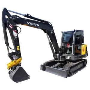 Miniexcavadora Volvo EC60 Usada en Buen Estado, Peso Operativo de 6 a 25 Toneladas, Motor Importado, Bomba Hidráulica PLC, Barrena, Martillo - Product Image 1