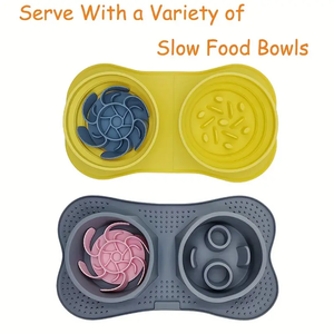 Colorido 3 tamanho silicone espiral pet food alimentador inserir com ventosas para retardar comer para cães perfeito com pet tigelas - Product Image 5