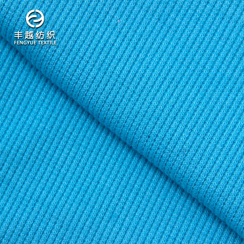 2089 # 95% Polyester 5% Spandex extensible et anti-taches tissu côtelé teint uni pour les vêtements des filles jupes Costumes