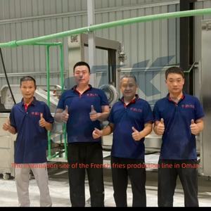 Ligne de production commerciale de pommes de terre frites de haute qualité entièrement automatique de 200 à 1000kg - Product Image 4