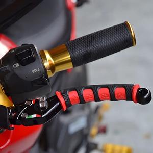 <b>Motorcycle</b> Handlebar <b>Grips</b> <b>Motorcycle</b> Brake Lever Cover Rubber Modification Handlebar Anti-Slip Brake Handlebar Rubber Sleeve - Product Image 3