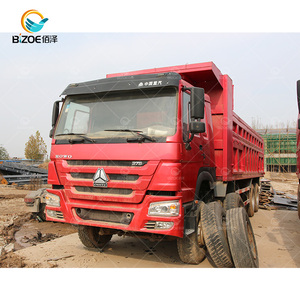 Ethiopia Sino รถบรรทุกสำหรับทำเหมือง HOWO 6x4 16 20ลูกบาศก์เมตรรถดัมพ์10ล้อพร้อมเครน - Product Image 4