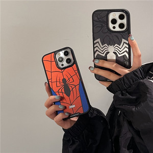 Moda Cool Marvel Cartoon <span class=keywords><strong>Spider</strong></span> <span class=keywords><strong>Man</strong></span> custodia per telefono antiurto Anti-perso custodia per telefono per Iphone 16 17 Pro Max Iphone 14 15 Plus - Product Image 2