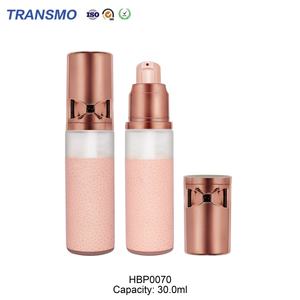 Emballage de soins de la peau personnalisable en gros, flacon en verre avec nœud papillon et pompe pour shampooing, nettoyant pour le visage, gouttes pour les yeux et sérum - Product Image 4