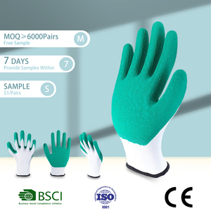 بيع بالجملة مخصص للنساء البناء 38en83142x الصناعية واقية اليد اللاتكس المغلفة حديقة مطاطية - Product Image 6