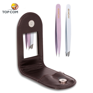 Pinzas de acero inoxidable para cejas, alta calidad - Product Image 2